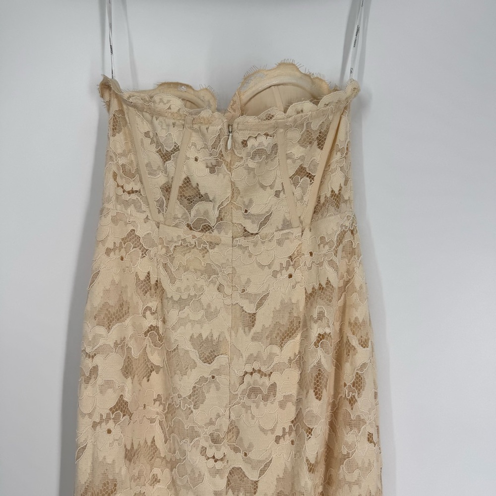 NWT Lovers + Friends FERRARO GOWN in Nude - Picture 8 of 13